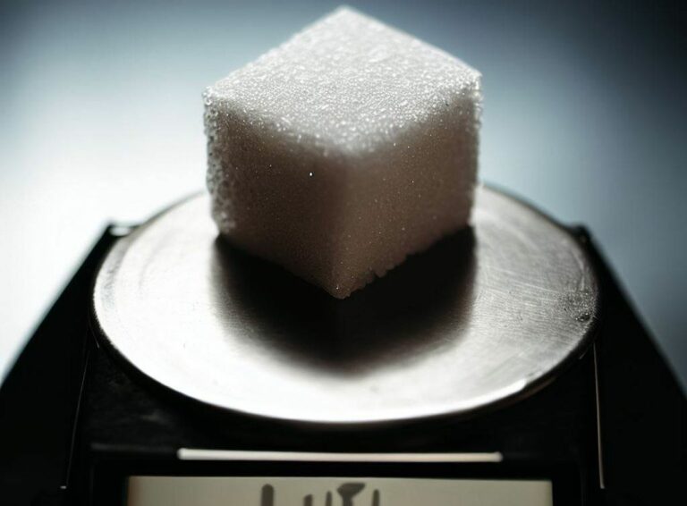 Quel est le poids d&rsquo;un morceau de sucre ?
